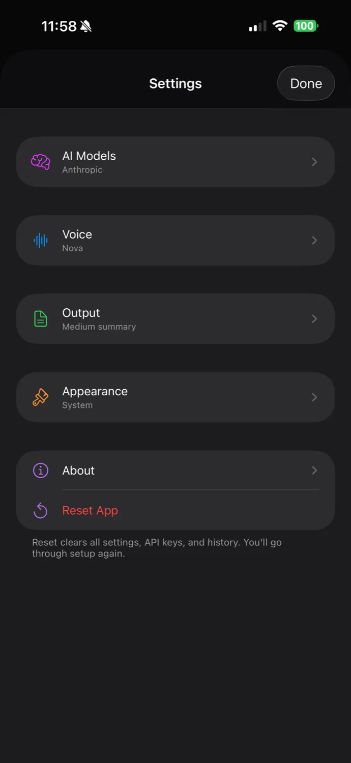 Gist App Screenshot 5